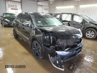 2012 Nissan Sentra S with VIN 3N1AB6AP1CL696410, listed as a Copart auction lot 50416095 with 97,218 mi miles and Salvage Title. Bid and sale history available at DreamBid. Image 4.