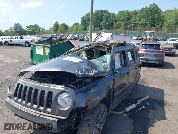 2016 Jeep Patriot Latitude with VIN 1C4NJRFB0GD681263, listed as a IAAI auction lot 42559587 with Not provided miles and . Bid and sale history available at DreamBid. Image 6.