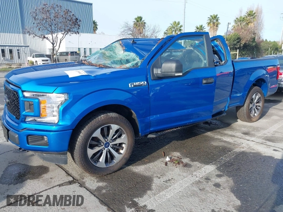 2020 Ford F-150 XL with VIN 1FTFX1E48LKD02362, listed as a IAAI auction lot 41556663 with 1 mi miles. Bid and sale history available at carsss.com. Image 17.