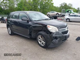 2014 Chevrolet Equinox LS z VIN 2GNALAEK1E6109715, wystawiony jako IAAI lot #42313373 z przebiegiem 146 487 mil mil oraz . Historia ofert i sprzedaży dostępna na DreamBid. Obrazek 1.