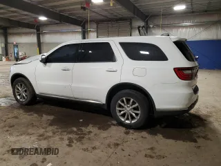 2018 Dodge Durango SXT with VIN 1C4RDJAG1JC315628, listed as a Copart auction lot 56653695 with 128,765 mi miles and Clean title. Bid and sale history available at DreamBid. Image 2.