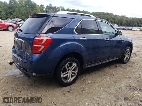 2016 Chevrolet Equinox LTZ with VIN 2GNFLGE36G6206722, listed as a Copart auction lot 70483874 with 73,409 mi miles and Salvage Title. Bid and sale history available at carsss.com. Image 3.