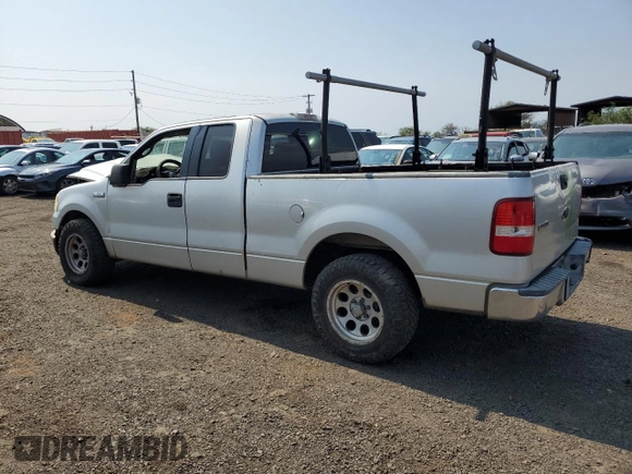 2005 Ford F-150 STX with VIN 1FTRX12W75FA33690, listed as a Copart auction lot 44412335 with 186,314 mi miles and Salvage Title. Bid and sale history available at carsss.com. Image 2.