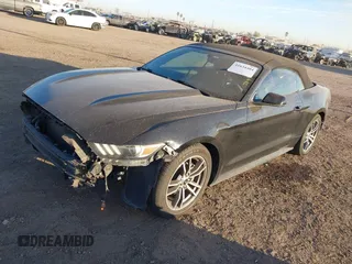 2016 Ford Mustang EcoBoost Premium with VIN 1FATP8UH8G5275027, listed as a IAAI auction lot 41634404 with 92,281 mi miles and . Bid and sale history available at carsss.com. Image 2.