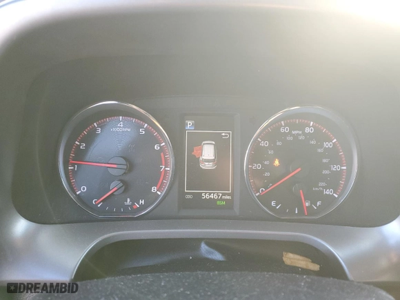 2017 Toyota RAV4 SE with VIN 2T3JFREV3HW584509, listed as a Copart auction lot 46935075 with 56,467 mi miles and Clean Title. Bid and sale history available at carsss.com. Image 9.