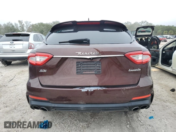 2019 Maserati Levante S z VIN ZN661YUS8KX335680, wystawiony jako Copart lot #86025244 z przebiegiem 65 199 mil mil oraz Czysty tytuł • Clean title. Historia ofert i sprzedaży dostępna na DreamBid. Obrazek 6.