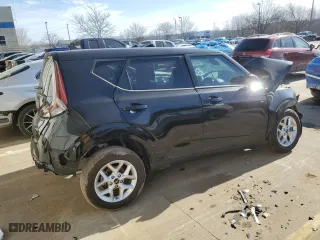 2024 Kia Soul LX with VIN KNDJ23AU6R7239462, listed as a Copart auction lot 46870975 with 1,001 mi miles and Salvage Title. Bid and sale history available at carsss.com. Image 3.