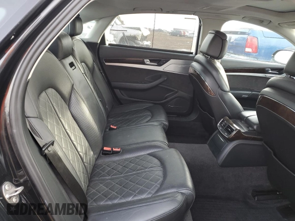 2013 Audi A8 L 3.0L with VIN WAURGAFD5DN004442, listed as a Copart auction lot 49065665 with 149,296 mi miles and Clean Title. Bid and sale history available at carsss.com. Image 10.