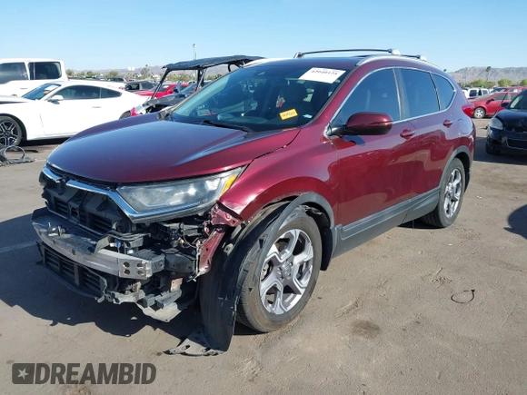 2019 Honda CR-V EX with VIN 7FARW1H53KE012423, listed as a IAAI auction lot 42040128 with 172,877 mi miles. Bid and sale history available at carsss.com. Image 18.
