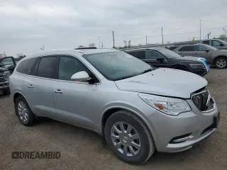 2015 Buick Enclave Leather with VIN 5GAKVBKD4FJ365873, listed as a Copart auction lot 53386365 with 185,006 mi miles and Salvage Title. Bid and sale history available at carsss.com. Image 4.