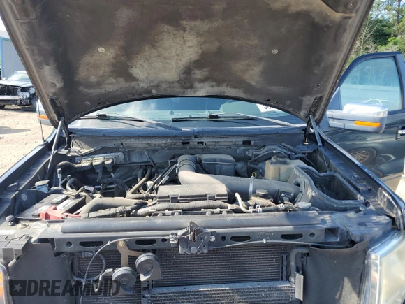 2010 Ford F-150 XL with VIN 1FTFW1EV5AFA57747, listed as a Copart auction lot 58840115 with 178,898 mi miles and Salvage title. Bid and sale history available at DreamBid. Image 11.