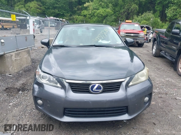 2011 Lexus CT 200h with VIN JTHKD5BH9B2033100, listed as a IAAI auction lot 42333289 with 235,268 mi miles and . Bid and sale history available at DreamBid. Image 12.