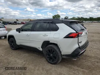 2024 Toyota RAV4 Hybrid XSE with VIN JTME6RFV1RD554472, listed as a Copart auction lot 57648625 with 23,411 mi miles and Salvage title. Bid and sale history available at DreamBid. Image 2.