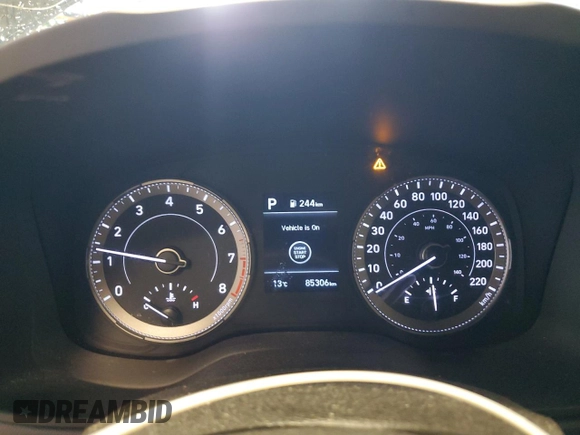 2020 Hyundai Venue SEL with VIN KMHRC8A33LU046212, listed as a Copart auction lot 54235985 with 85,306 mi miles and Salvage Title. Bid and sale history available at carsss.com. Image 9.