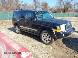 2008 Jeep Commander Overland with VIN 1J8HG68208C217008, listed as a IAAI auction lot 41754710 with 141,028 mi miles. Bid and sale history available at carsss.com. Image 1.