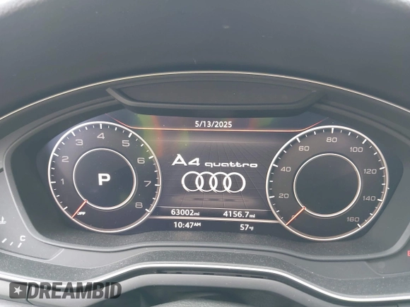 2018 Audi A4 Prestige z VIN WAUFNAF45JA019132, wystawiony jako IAAI lot #42239810 z przebiegiem 63 002 mil mil oraz . Historia ofert i sprzedaży dostępna na DreamBid. Obrazek 7.