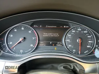 2015 Audi A6 Premium Plus with VIN WAUGFAFC4FN002525, listed as a Copart auction lot 60429015 with 73,835 mi miles and Salvage title. Bid and sale history available at DreamBid. Image 9.