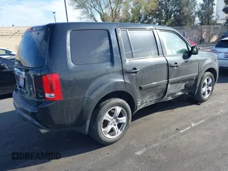 2013 Honda Pilot EX-L z VIN 5FNYF3H51DB015326, wystawiony jako IAAI lot #41787607 z przebiegiem 160 422 mil mil oraz . Historia ofert i sprzedaży dostępna na DreamBid. Obrazek 4.