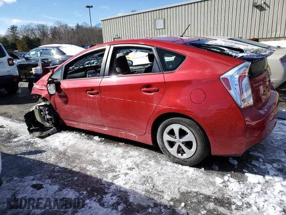 2015 Toyota Prius Four with VIN JTDKN3DU6F0479395, listed as a Copart auction lot 45662475 with Not Provided miles and Salvage Title. Bid and sale history available at DreamBid. Image 2.