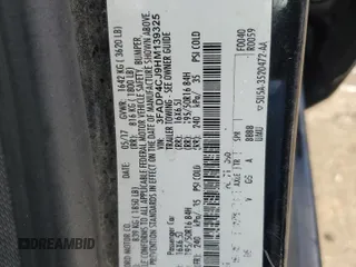 2017 Ford Fiesta Titanium with VIN 3FADP4CJ9HM139325, listed as a Copart auction lot 47852825 with 100,264 mi miles and Salvage Title. Bid and sale history available at carsss.com. Image 13.