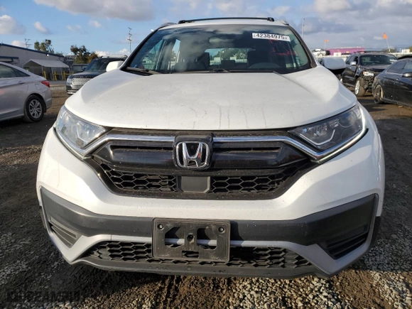 2021 Honda CR-V Special Edition with VIN 7FARW1H77ME022036, listed as a Copart auction lot 42384975 with 37,014 mi miles and Salvage Title. Bid and sale history available at carsss.com. Image 5.