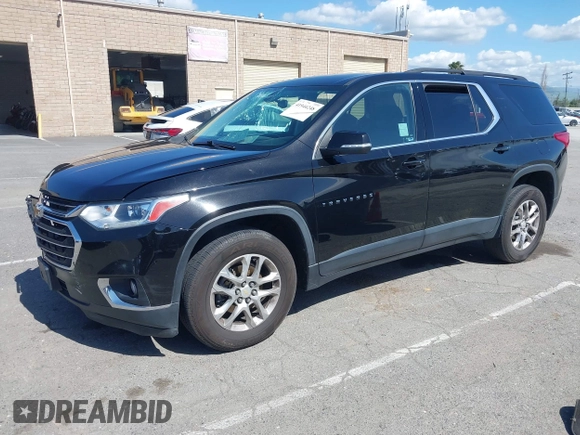 2021 Chevrolet Traverse LT Cloth with VIN 1GNERGKW9MJ162089, listed as a IAAI auction lot 41944248 with 99,586 mi miles. Bid and sale history available at carsss.com. Image 16.