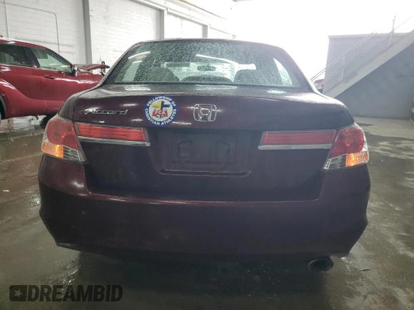 2011 Honda Accord LX with VIN 1HGCP2F38BA144867, listed as a Copart auction lot 58388065 with 130,413 mi miles and Salvage title. Bid and sale history available at DreamBid. Image 6.