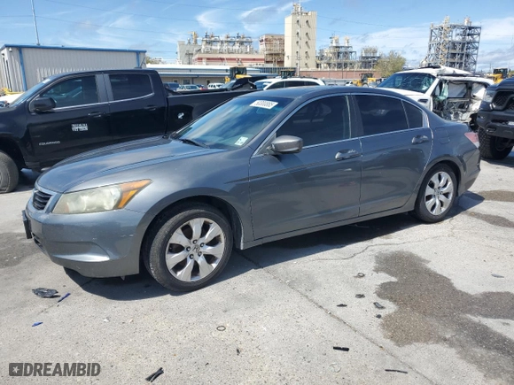 2009 Honda Accord Sdn EX-L with VIN 1HGCP26849A147562, listed as a Copart auction lot 50300885 with 161,454 mi miles and Salvage Title. Bid and sale history available at carsss.com. Image 1.