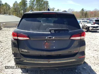 2022 Chevrolet Equinox RS with VIN 3GNAXWEV2NS202014, listed as a Copart auction lot 55381305 with 58,080 mi miles and Salvage title. Bid and sale history available at DreamBid. Image 6.