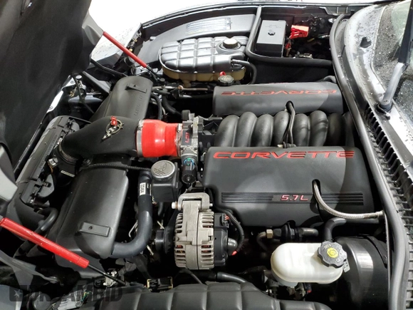 2004 Chevrolet Corvette with VIN 1G1YY22G345103917, listed as a Copart auction lot 88544315 with 127,068 mi miles and Salvage Title. Bid and sale history available at carsss.com. Image 11.