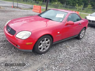 1998 Mercedes-Benz SLK 230/320 with VIN WDBKK47F3WF029419, listed as a IAAI auction lot 42623031 with 103,602 mi miles and . Bid and sale history available at DreamBid. Image 17.