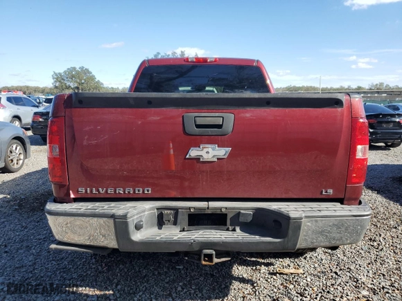 2009 Chevrolet Silverado 1500 LS with VIN 3GCEC13C59G190864, listed as a Copart auction lot 46182215 with 227,626 mi miles and Salvage Title. Bid and sale history available at carsss.com. Image 6.