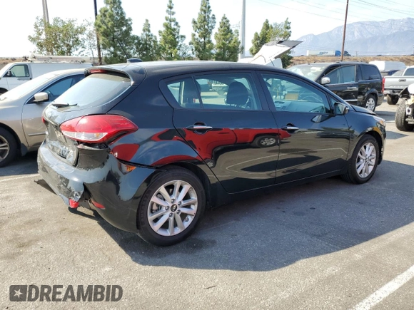 2017 Kia Forte5 LX with VIN KNAFK5A83H5690876, listed as a Copart auction lot 74842154 with 21,191 mi miles and Salvage Title. Bid and sale history available at carsss.com. Image 3.
