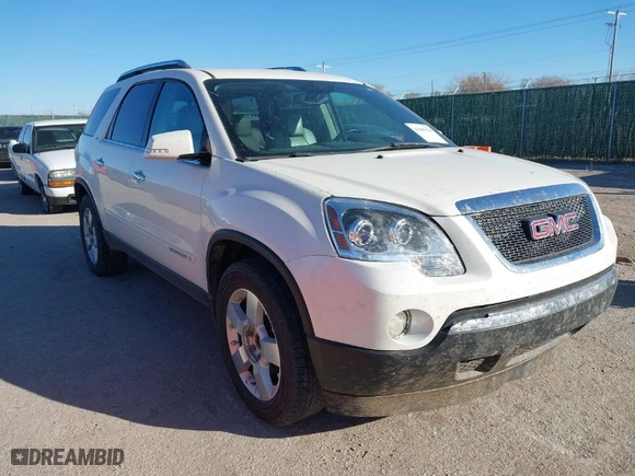 2007 GMC Acadia SLT with VIN 1GKER33717J166784, listed as a IAAI auction lot 41005918 with 217,259 mi miles. Bid and sale history available at carsss.com. Image 1.
