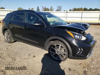 2022 Kia Niro Touring SE with VIN KNDCC3LC5N5532432, listed as a Copart auction lot 76519434 with 48,313 mi miles and Salvage Title. Bid and sale history available at carsss.com. Image 4.