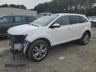 2013 Ford Edge Limited with VIN 2FMDK3KC1DBE02517, listed as a Copart auction lot 88938195 with 151,710 mi miles and Salvage title. Bid and sale history available at DreamBid. Image 1.