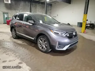 2020 Honda CR-V Touring with VIN 2HKRW2H9XLH626490, listed as a Copart auction lot 48414165 with 0 mi miles and Salvage Title. Bid and sale history available at carsss.com. Image 14.