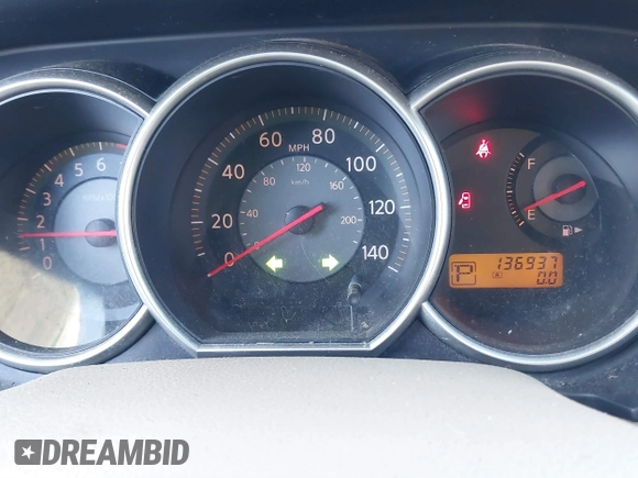 2008 Nissan Versa 1.8 S with VIN 3N1BC13E98L383015, listed as a IAAI auction lot 41599974 with 136,937 mi miles. Bid and sale history available at carsss.com. Image 7.