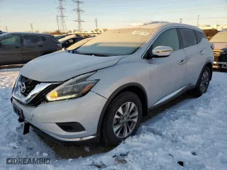 2018 Nissan Murano Platinum with VIN 5N1AZ2MH2JN186128, listed as a Copart auction lot 85924154 with 65,399 mi miles and Salvage Title. Bid and sale history available at carsss.com. Image 1.