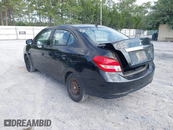 2017 Mitsubishi Mirage ES with VIN ML32F3FJ4HHF07561, listed as a IAAI auction lot 42409196 with 143,685 mi miles and . Bid and sale history available at DreamBid. Image 3.