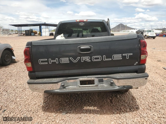 2004 Chevrolet Silverado 1500 with VIN 1GCEC19X14Z223121, listed as a Copart auction lot 52031675 with 222,190 mi miles and Salvage Title. Bid and sale history available at carsss.com. Image 6.