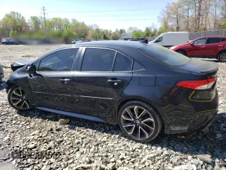2020 Toyota Corolla SE with VIN JTDS4RCE2LJ004266, listed as a Copart auction lot 52421885 with 81,964 mi miles and Salvage Title. Bid and sale history available at carsss.com. Image 2.