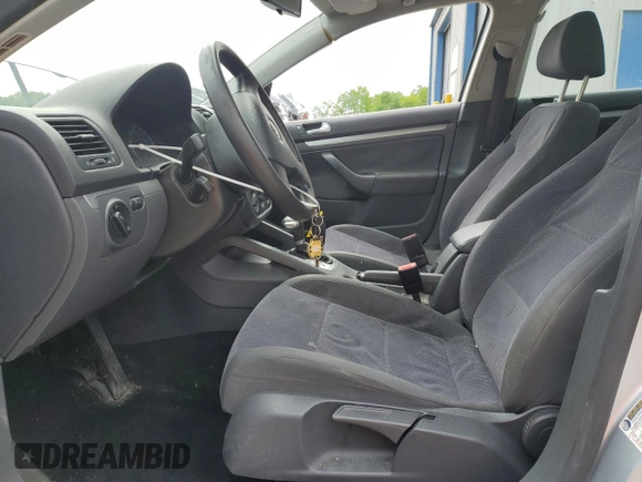 2007 Volkswagen Jetta 2.5 with VIN 3VWPF71K97M027708, listed as a Copart auction lot 57443695 with 67,597 mi miles and Salvage title. Bid and sale history available at DreamBid. Image 7.