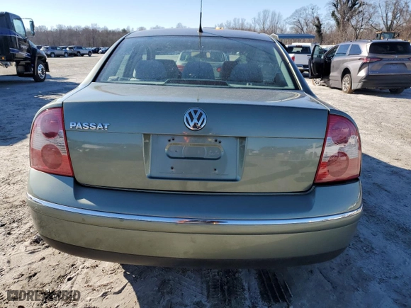 2003 Volkswagen Passat GLS with VIN WVWPD63B23P251682, listed as a Copart auction lot 87305174 with 147,235 mi miles and Salvage Title. Bid and sale history available at carsss.com. Image 6.