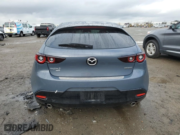 2024 Mazda 3 S Carbon Edition with VIN JM1BPBLM5R1655857, listed as a Copart auction lot 48518815 with 15,549 mi miles and Salvage Title. Bid and sale history available at DreamBid. Image 6.