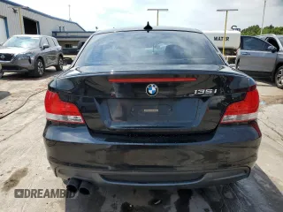 2009 BMW 1 Series 135i with VIN WBAUC735X9VK80113, listed as a Copart auction lot 62851215 with Not provided miles and Salvage title. Bid and sale history available at DreamBid. Image 6.