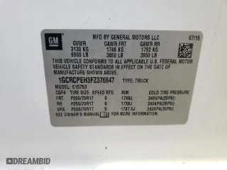 2015 Chevrolet Silverado 1500 LS with VIN 1GCRCPEH3FZ376847, listed as a Copart auction lot 44270765 with 93,119 mi miles and Clean Title. Bid and sale history available at carsss.com. Image 12.