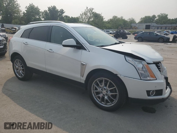 2013 Cadillac SRX Performance Collection with VIN 3GYFNDE30DS568330, listed as a Copart auction lot 59057005 with 163,817 mi miles and Salvage title. Bid and sale history available at DreamBid. Image 4.