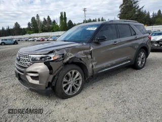 2021 Ford Explorer Limited с VIN 1FMSK7FH5MGB51675, выставлен на аукционе Copart как лот 55147445 с пробегом 72 860 миль миль и Списание • Salvage title. История ставок и продаж доступна на DreamBid. Изображение 1.