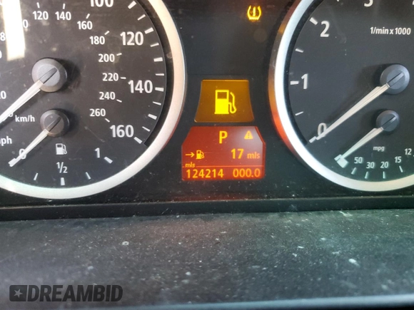 2006 BMW 5 Series 550i with VIN WBANB53546CP02671, listed as a Copart auction lot 72996534 with 124,214 mi miles and Salvage Title. Bid and sale history available at DreamBid. Image 9.